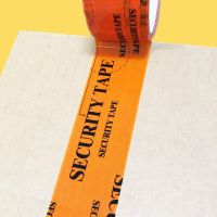 RCNT - Precinto adhesivo seguridad naranja